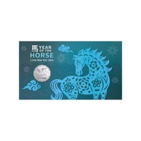 Christmas Island 2026 Lunar New Year – Year of the Horse Postal Numismatic Cover (RAM)