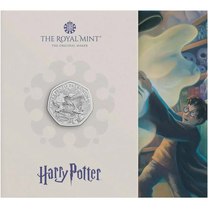 Harry Potter - The Patronus 2025 UK 50p Brilliant Uncirculated Coin