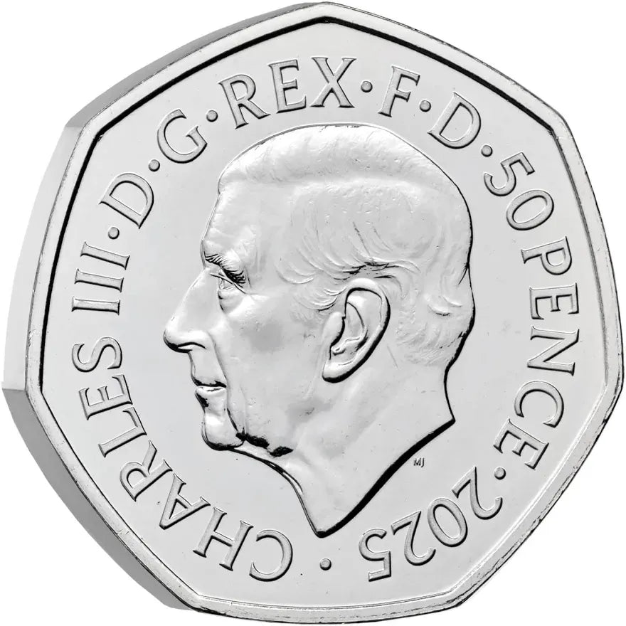 Harry Potter - The Patronus 2025 UK 50p Brilliant Uncirculated Coin