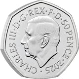 Harry Potter - The Patronus 2025 UK 50p Brilliant Uncirculated Coin