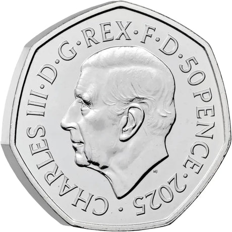 Harry Potter - The Patronus 2025 UK 50p Brilliant Uncirculated Coin