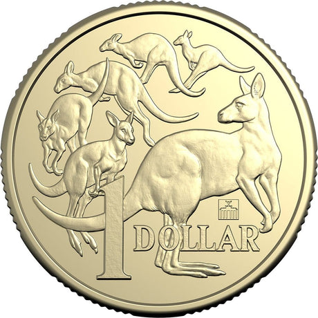2026 WMF $1 MOB of Roos - World Money Fair Brandenburg Gate Privy Mark Uncirculated Coin