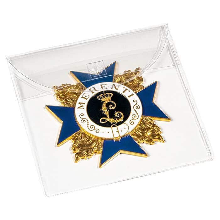 Protective Pocket for Medals and Medallions