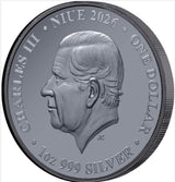 2026 Australia at Night ‘Greater Bilby’ 1oz Silver Black Proof Coin