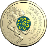 2024 Australian Paralympic Team $2 in Collection Folder