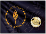 ANZAC Day 2026 Coin In Card