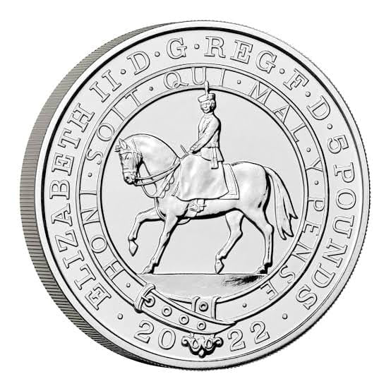 The Platinum Jubilee of Her Majesty The Queen 2022 UK £5 Brilliant Uncirculated Coin
