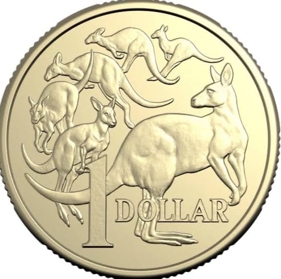 2026 $1 Mob of 6 Roos Uncirculated Coin in 2x2 Coin Holder