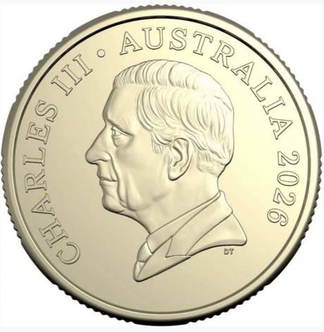2026 $1 Mob of 6 Roos Uncirculated Coin in 2x2 Coin Holder