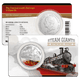 2025 50c Coloured Uncirculated Coin in Card - The Commonwealth Railways G Class G1