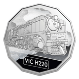 2025 50c Steam Train Giants - Victoria H Class H220 'Heavy Harry'