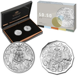 2015 50.50 — Fifty Years of the Royal Australian 50 Cent 2-Coin Proof Set