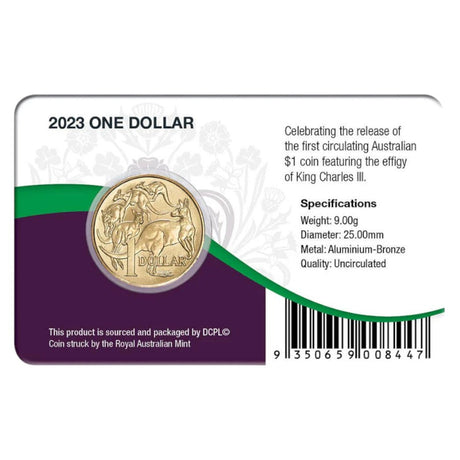 2023 Australia Charles III $1 Aluminium-Bronze Uncirculated Coin Pack