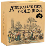 2026 1oz Australia's First Gold Rush 175th Anniversary Silver Proof Gilded Coin