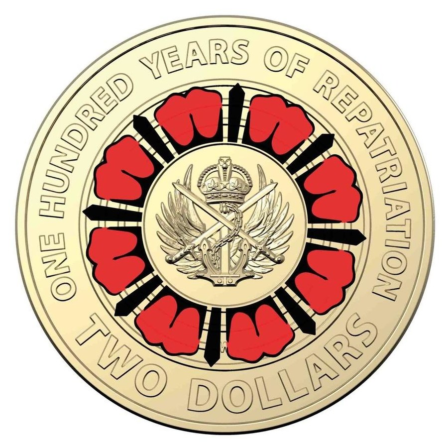 2019 100 Years Of Repatriation $2 Two Dollar Coin