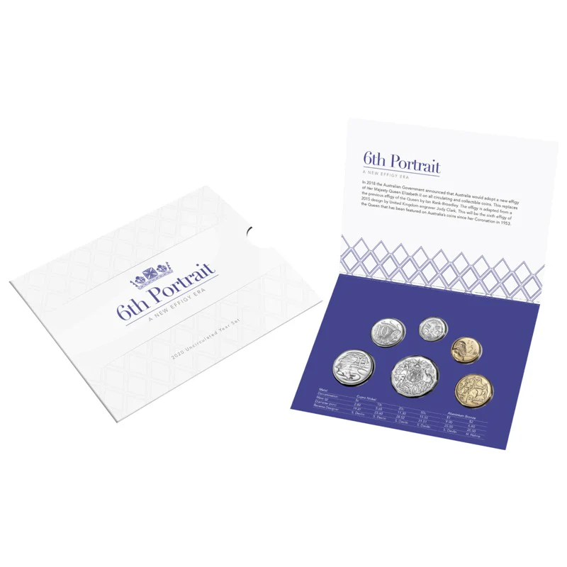 2020 A New Effigy Era 6th Portrait Mint Set - Royal Australian Mint