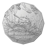 2021 50c The Battle of Long Khanh - 50th Anniversary of Operation Overlord Uncirculated Coin
