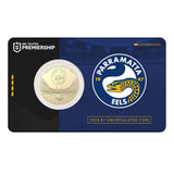 2024 NRL Parramatta Eels $1 Team Coin in Card
