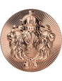 Lion Copper Round Stacker