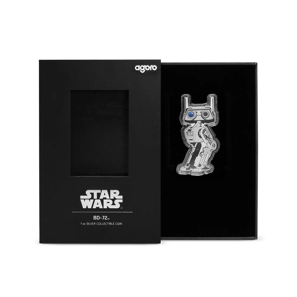Star Wars™ BD-72™ 1oz Silver Coin