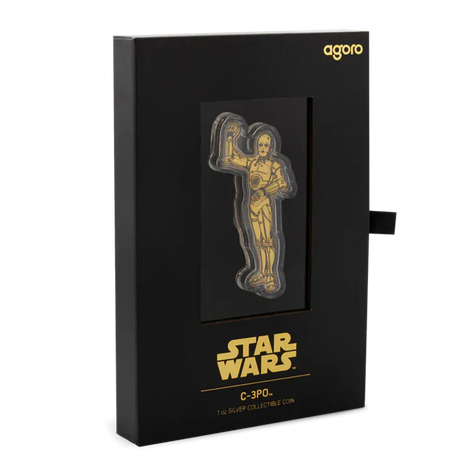 2025 Star Wars™ - C-3PO™ 1oz Silver Collectible Coin