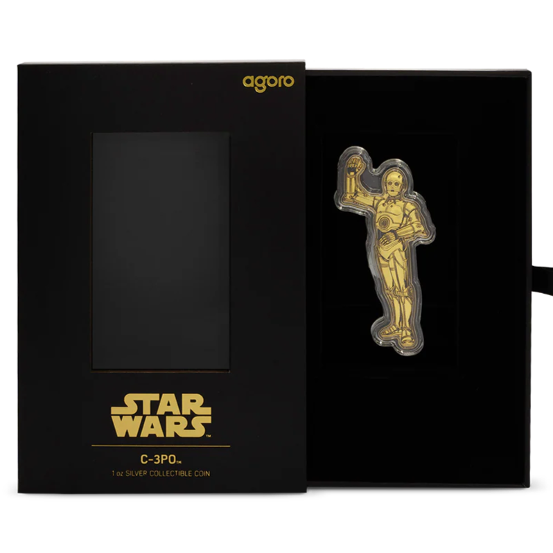 2025 Star Wars™ - C-3PO™ 1oz Silver Collectible Coin