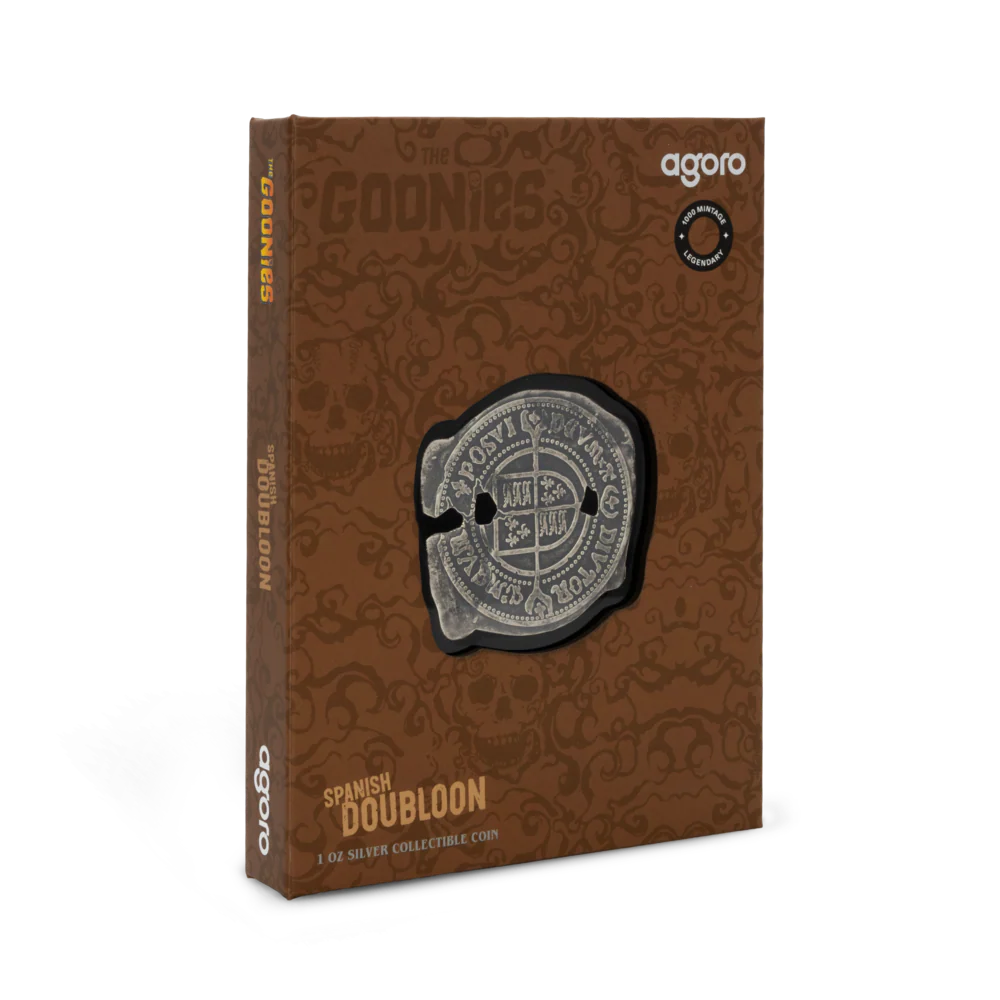 2025 Goonies - Spanish Doubloon 1oz Silver Coin