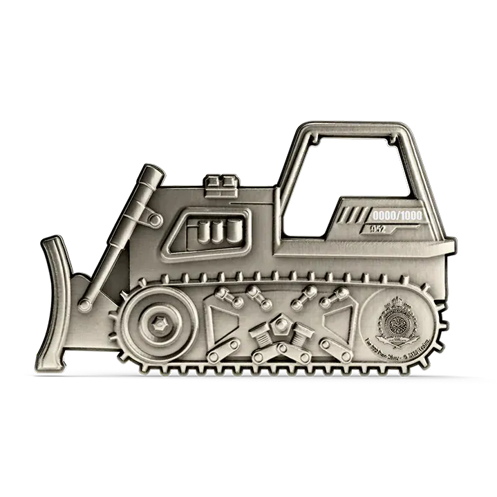 Tonka - Bulldozer 1 oz Silver Collectible Coin