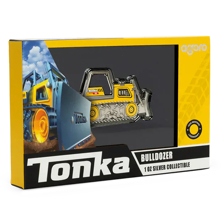 Tonka - Bulldozer 1 oz Silver Collectible Coin