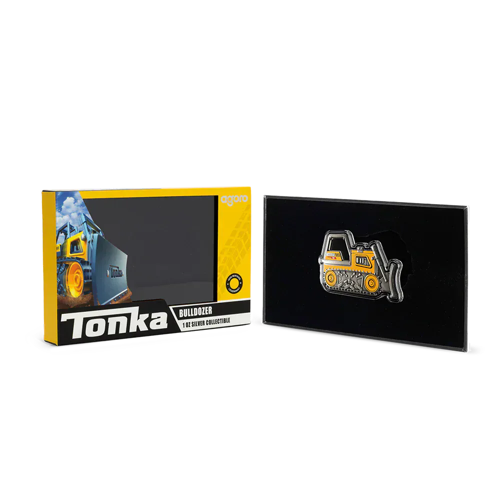 Tonka - Bulldozer 1 oz Silver Collectible Coin