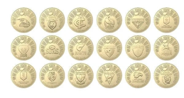 AFL 2024 Folder and Coin Tube Set - Nova Coins