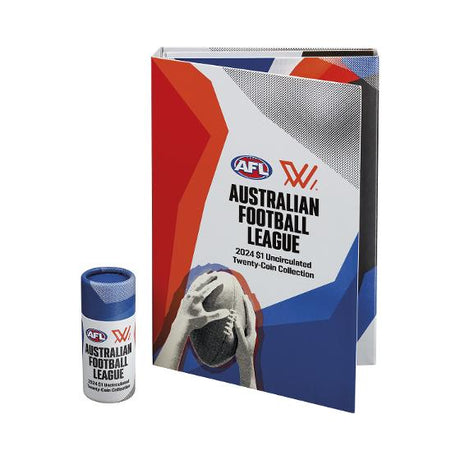 AFL 2024 Folder and Coin Tube Set - Nova Coins