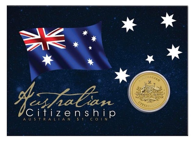 Australian Citizenship 2024 Coin in Card - Nova Coins