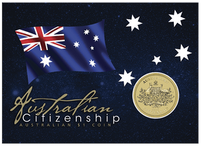 Australian Citizenship 2025 Coin In Card - Nova Coins