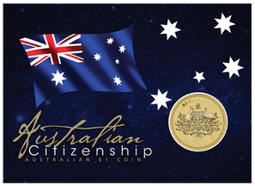 Australian Citizenship 2026 Coin In Card - Nova Coins