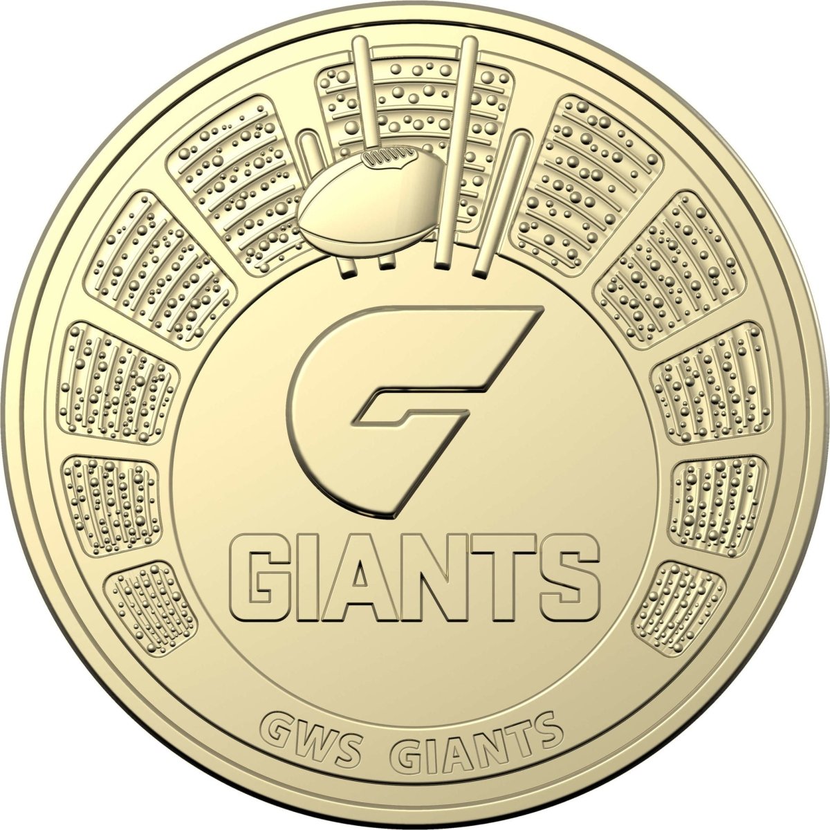 Australian Football League (AFL) 2024 - Uncirculated Coin in 2x2 holder - Nova Coins