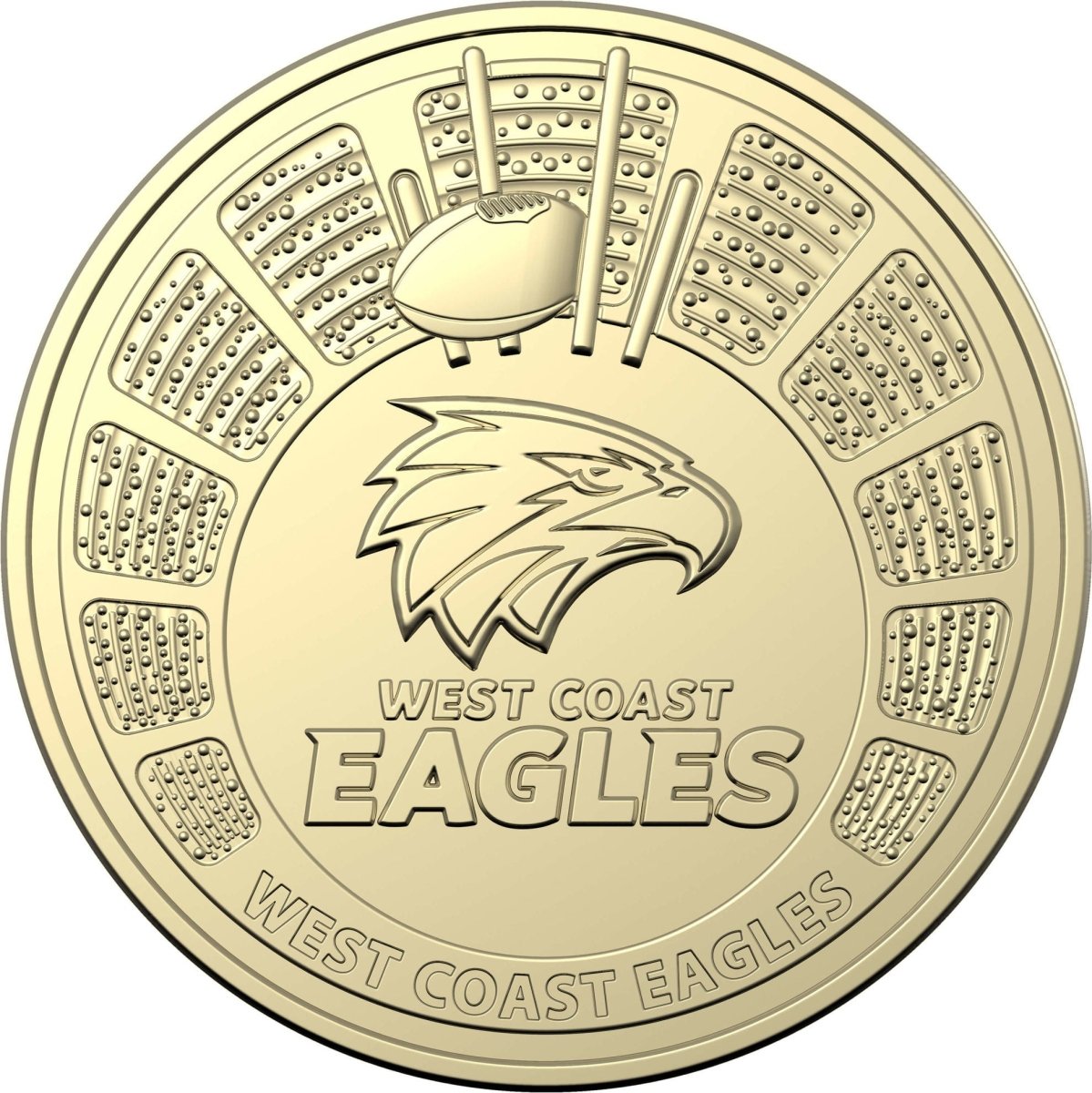 Australian Football League (AFL) 2024 - Uncirculated Coin in 2x2 holder - Nova Coins