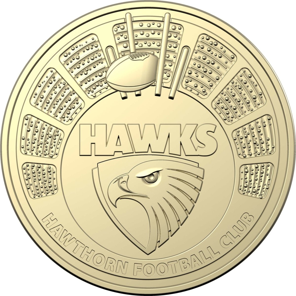 Australian Football League (AFL) 2024 - Uncirculated Coin in 2x2 holder - Nova Coins