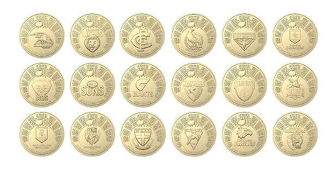 Australian Football League (AFL) 2024 - Uncirculated Coin in 2x2 holder - Nova Coins