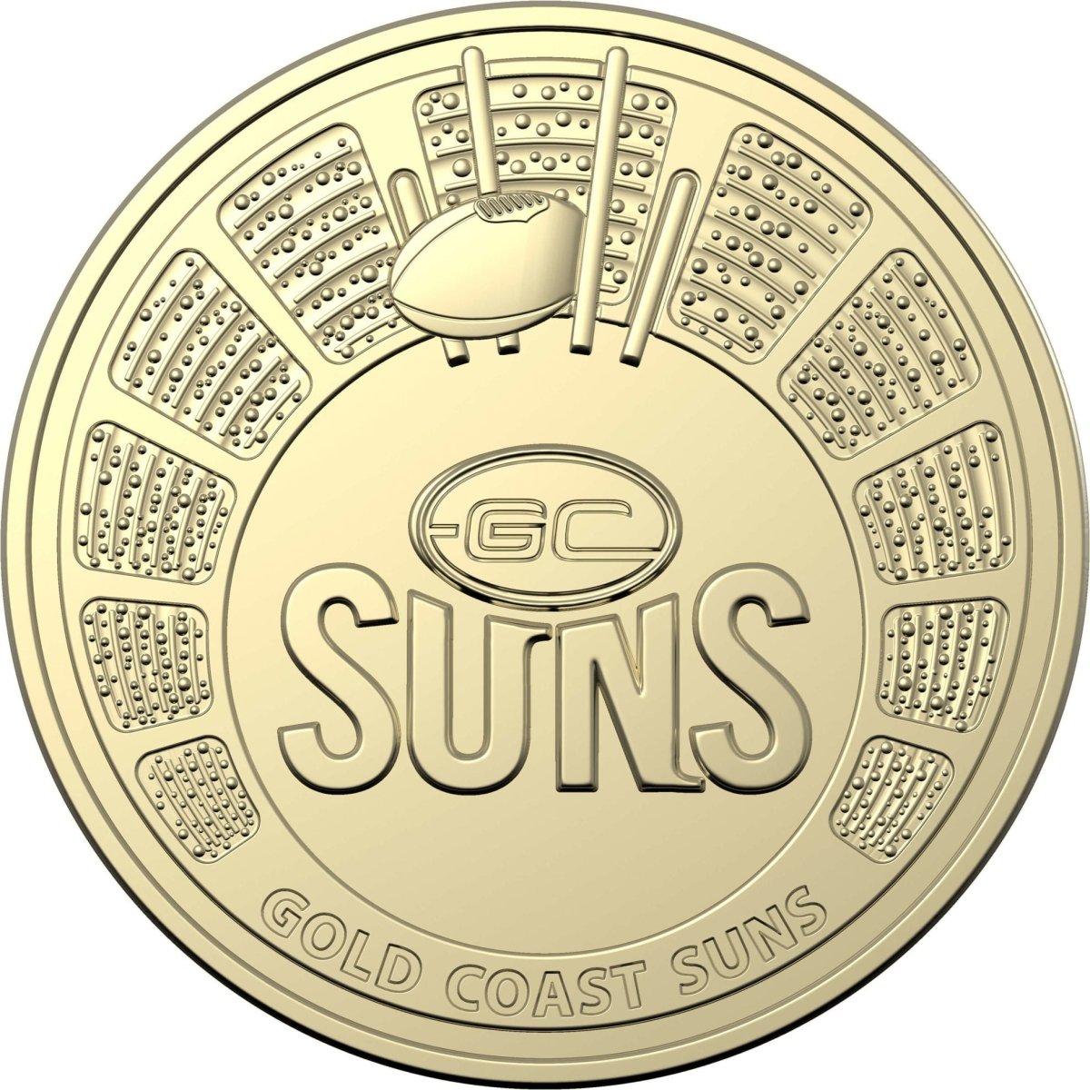 Australian Football League (AFL) 2024 - Uncirculated Coin in 2x2 holder - Nova Coins