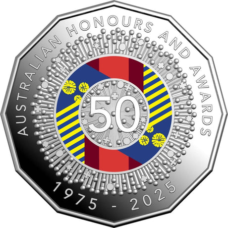 Australian Honours System 50th Anniversary 2025 6 - Coin Mint Set - Nova Coins