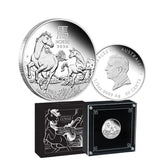 Australian Lunar Series III 2026 Year of the Horse 1/2oz Silver Proof Coin - Nova Coins