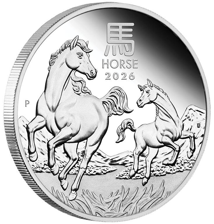 Australian Lunar Series III 2026 Year of the Horse 1oz Silver Proof Coin - Nova Coins