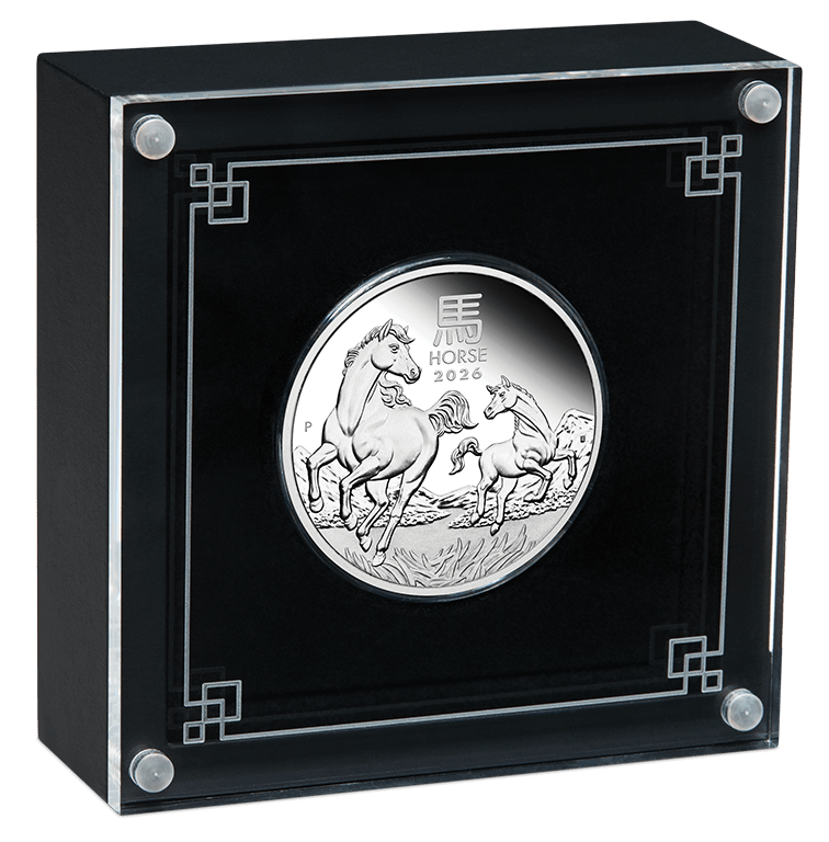 Australian Lunar Series III 2026 Year of the Horse 1oz Silver Proof Coin - Nova Coins