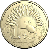 AWW Birthday Cake Echidna 2025 $1 Uncirculated Coin in Card - Nova Coins