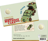 AWW Birthday Cake Tip Truck 2025 $1 Uncirculated Coin in Card - Nova Coins