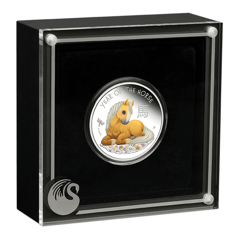 Baby Horse 2026 1/2oz Silver Proof Coloured Coin - Nova Coins