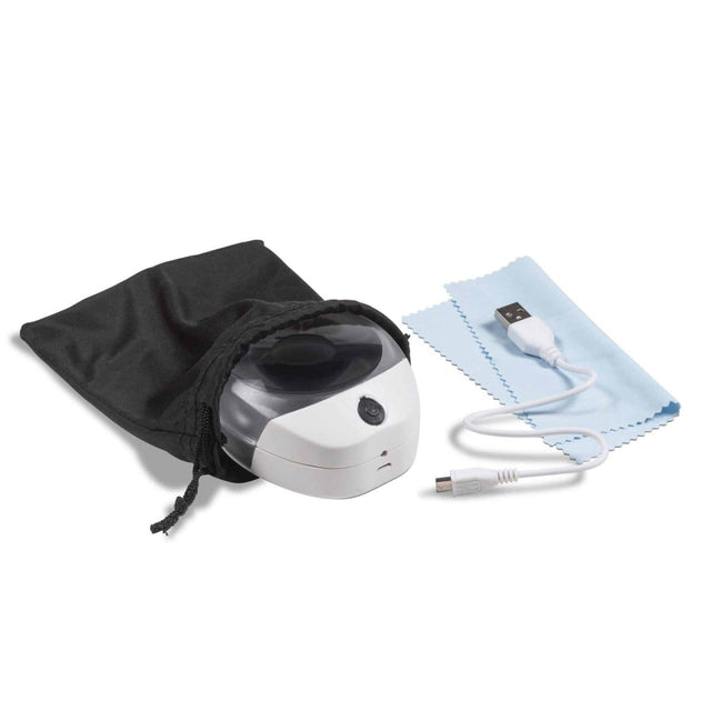 Bright - field magnifier with LED illumination and 10x magnification, rechargeable - Nova Coins