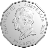 Christmas Festive Florals 2025 50c Coloured Unc Coin Card (Set of 5) - Nova Coins