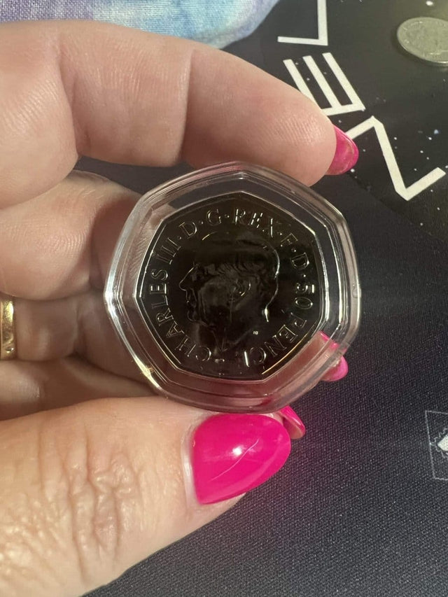 Coin Capsules CAPS 50 Pence pack of 10 - Nova Coins